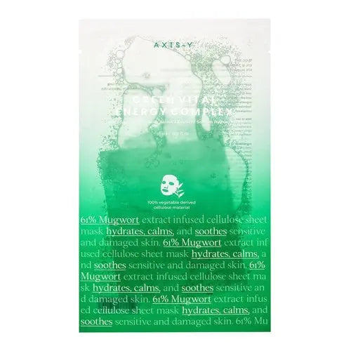 AXIS-Y 61% Green Vital Energy Complex Mask (5ea)