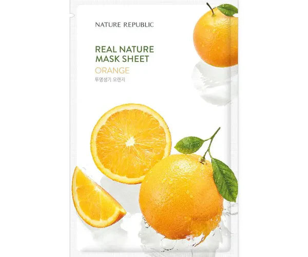 Nature Republic Real Nature Sheet Mask Orange