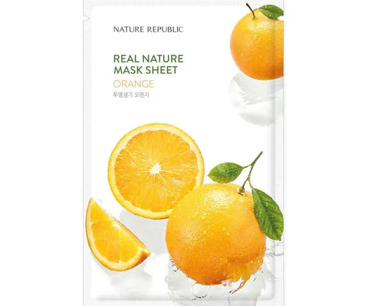 Nature Republic Real Nature Sheet Mask Orange