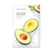 Nature Republic Real Nature Sheet Mask Avocado