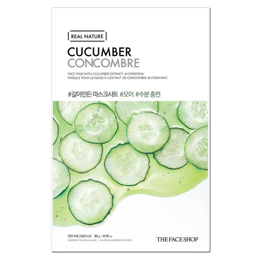 Nature Republic Real Nature Sheet Mask Cucumber