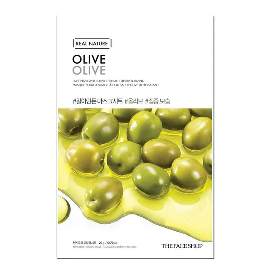 Nature Republic Real Nature Sheet Mask Olive
