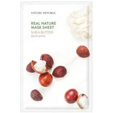 Nature Republic Real Nature Sheet Mask Shea Butter