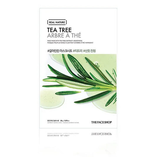 Nature Republic Real Nature Sheet Mask Tea Tree